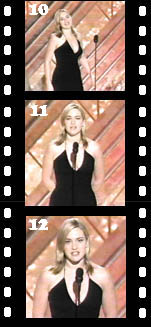 Kate cuando present ''The Lord of the Rings''