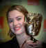Presentando la lista de nominados al BAFTA Award (UK) en marzo de 1999 
